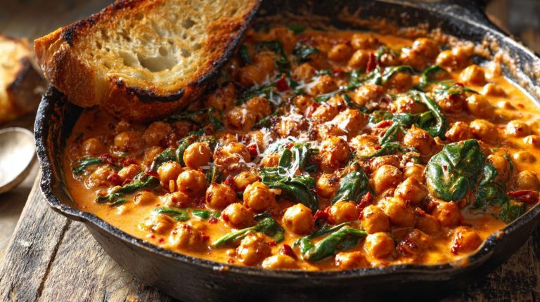 Marry Me Chickpeas (One Pan, 12g Fiber)
