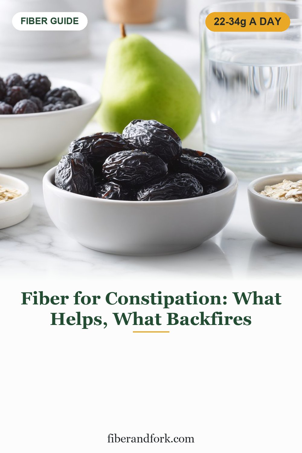 Fiber for Constipation: What Helps, and When It Backfires