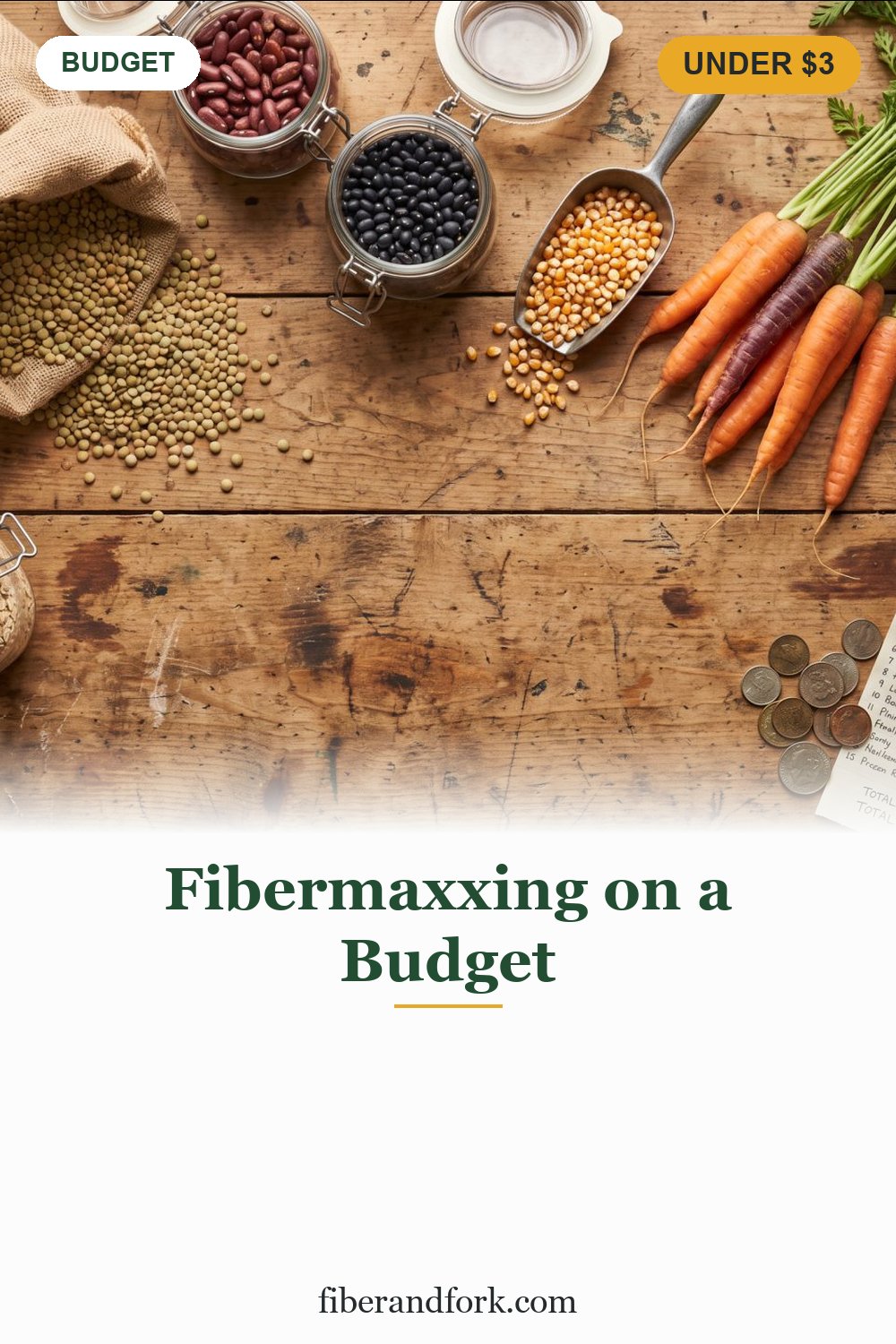 Fibermaxxing on a Budget: 30 Grams a Day for Under $3