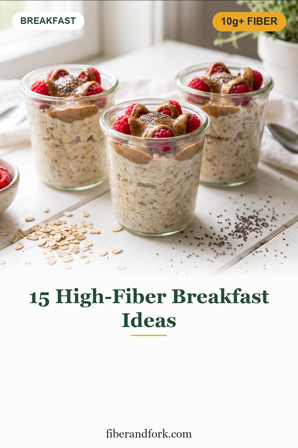 High-Fiber Breakfast Ideas (And the Foods That Actually Deliver)