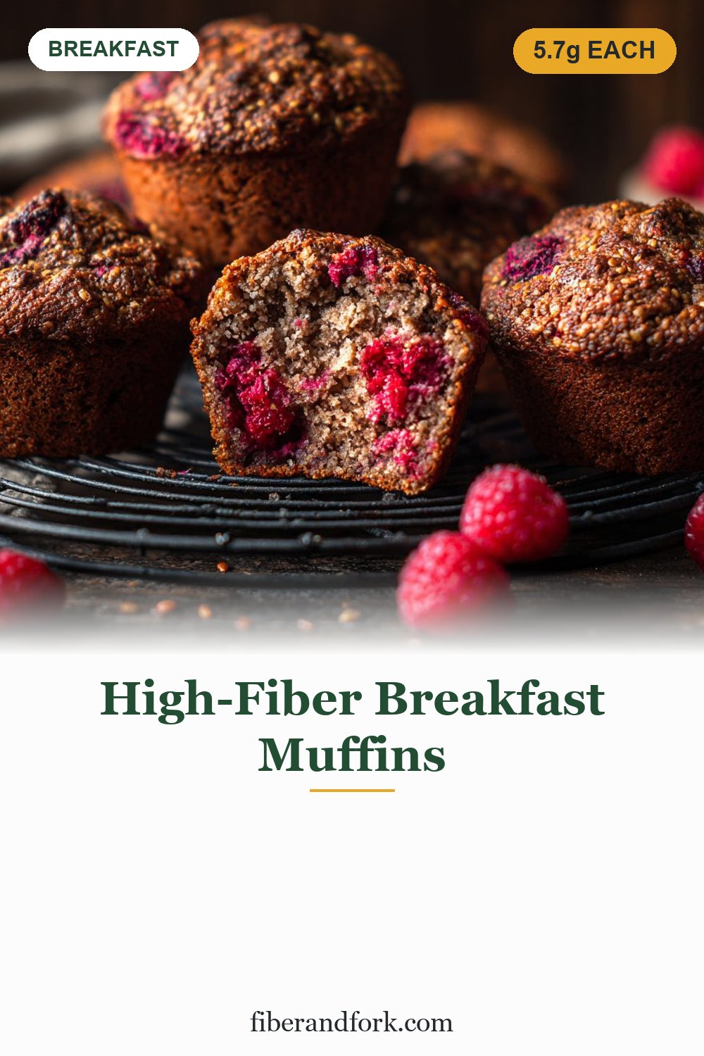 High-Fiber Breakfast Muffins That Are Not Dry