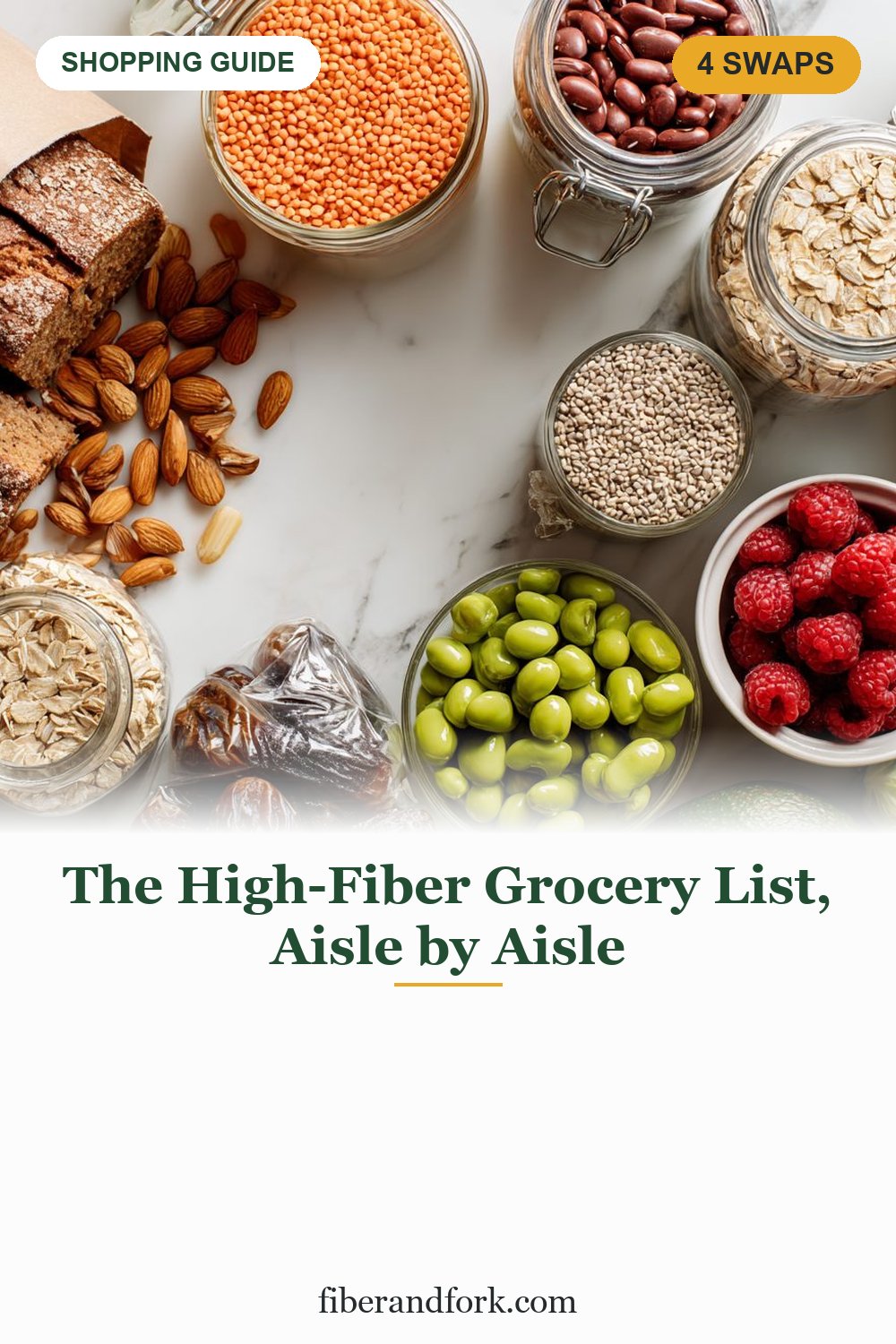 The High-Fiber Grocery List: What to Actually Put in the Cart