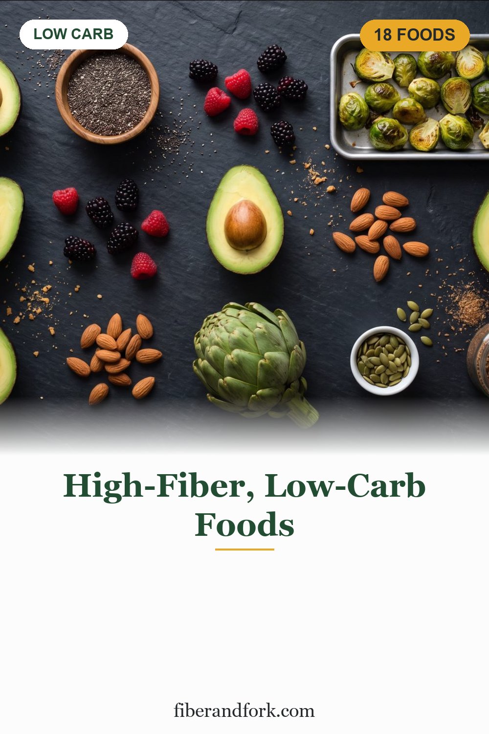 High-Fiber, Low-Carb Foods: The List, Ranked by Net Carbs