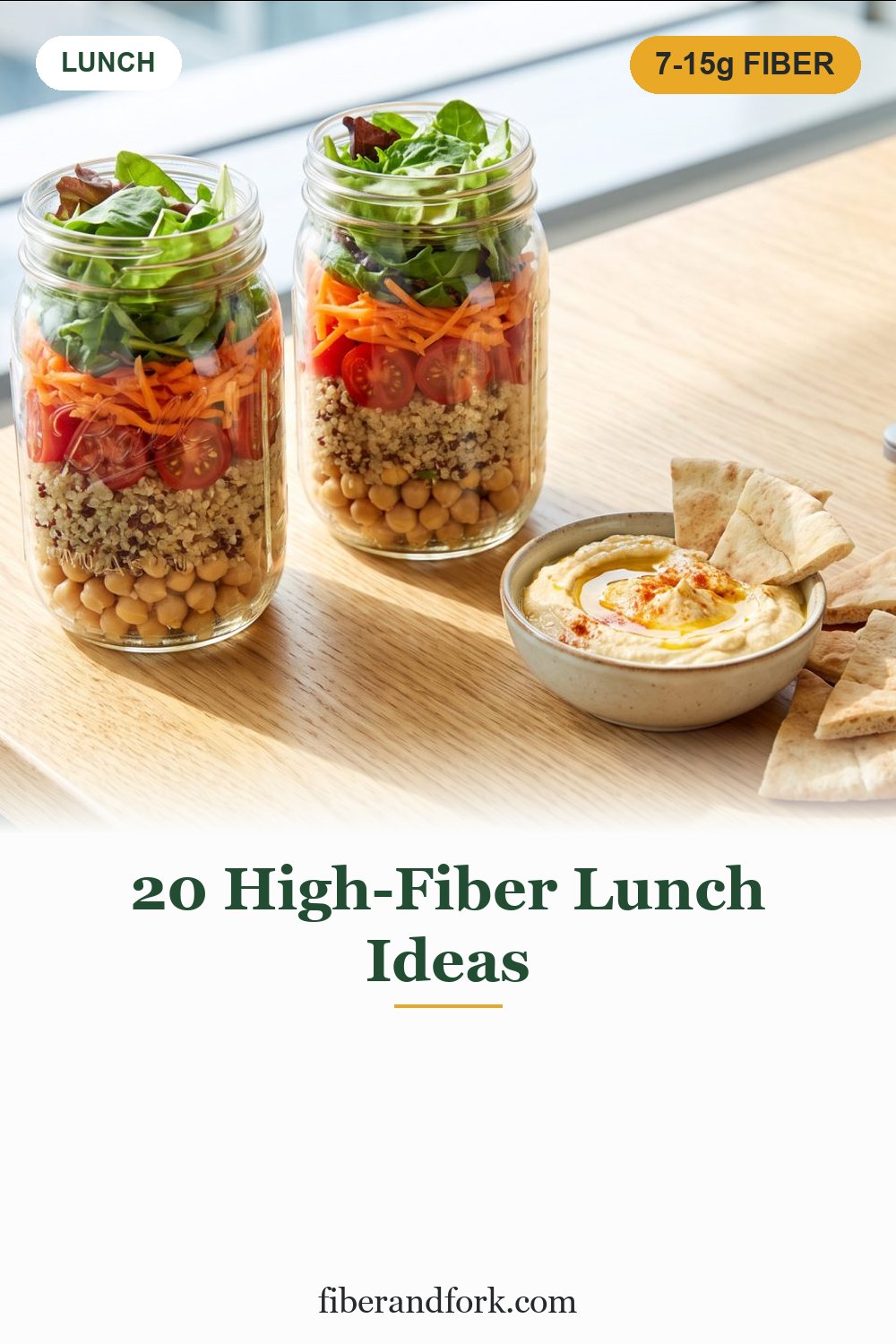 20 High-Fiber Lunch Ideas That Aren’t Sad Desk Salads