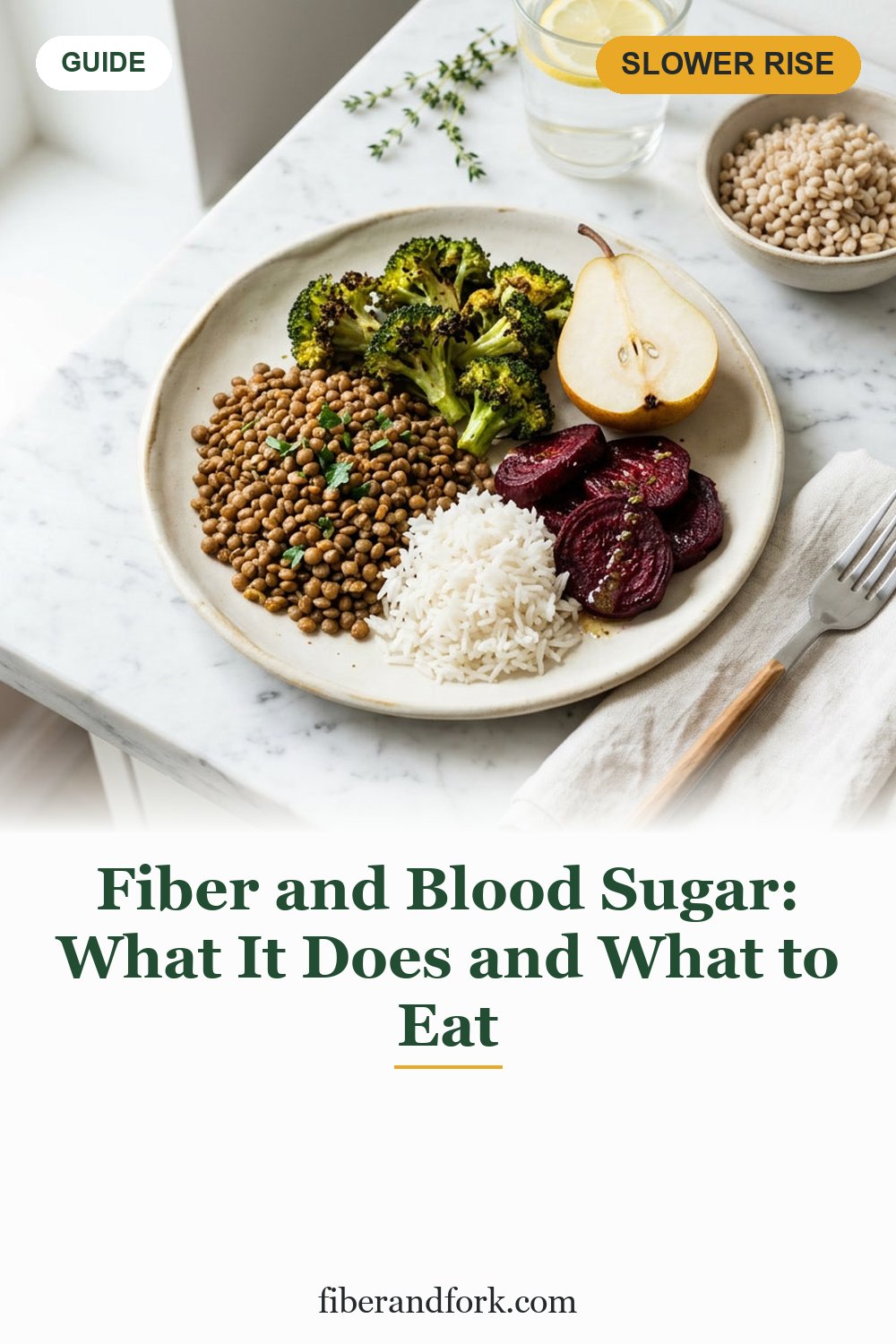 Fiber and Blood Sugar: What It Actually Does, and the Foods That Help