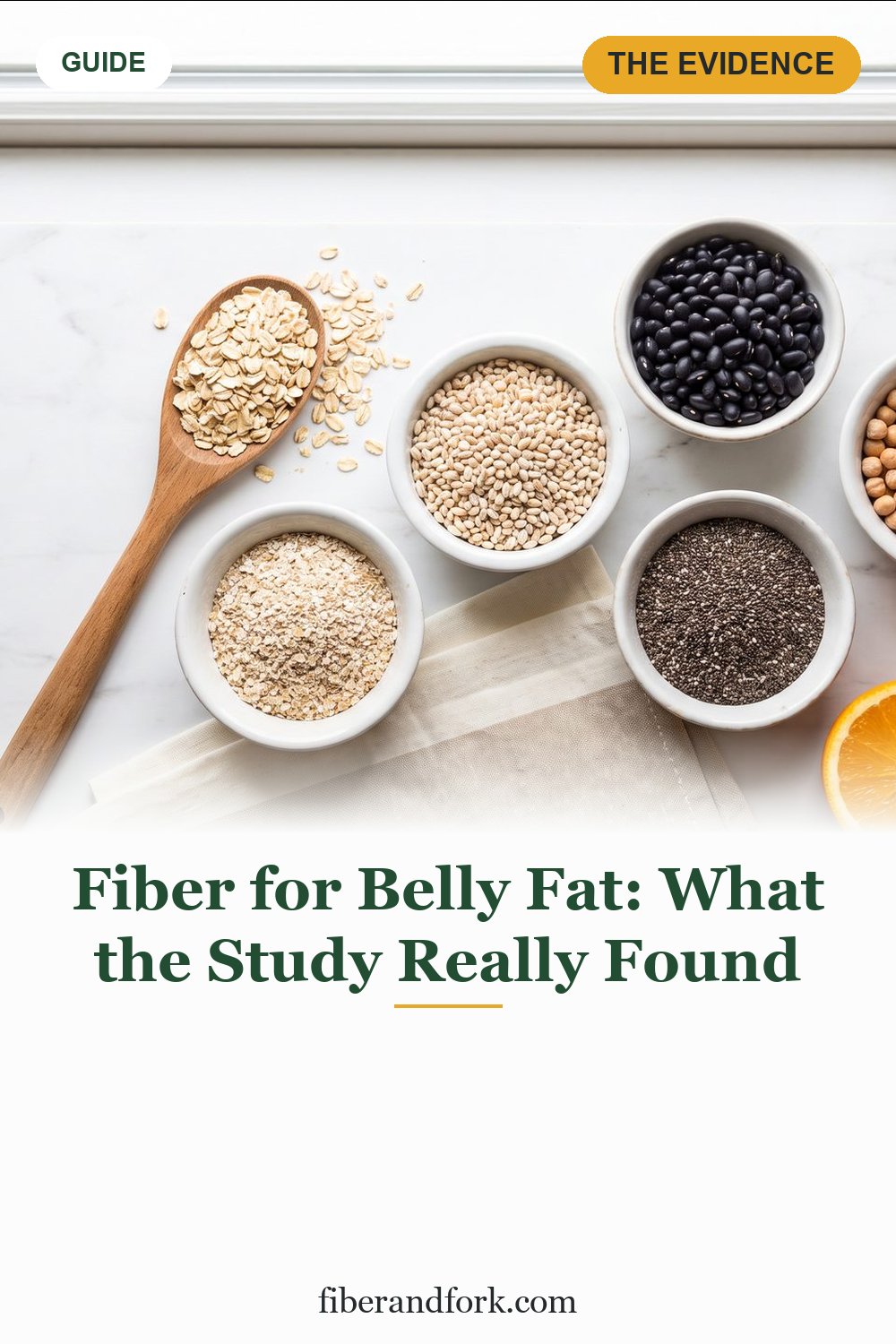 Fiber for Belly Fat: What That Study Actually Found